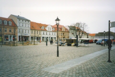 Brandenburg, Neuruppin, Marktplatz