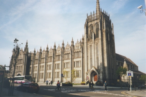 Schottland, Aberdeen, Marischal College Museum