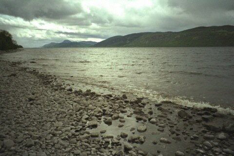 Schottland, Loch Ness, Strand