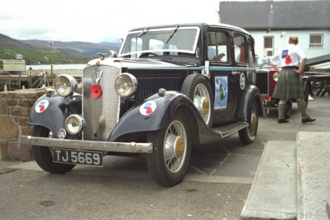 Schottland, Ullapool, Historic Car Race