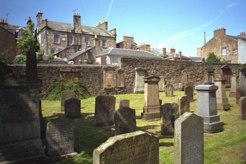 Schottland, Ayr, Friedhof