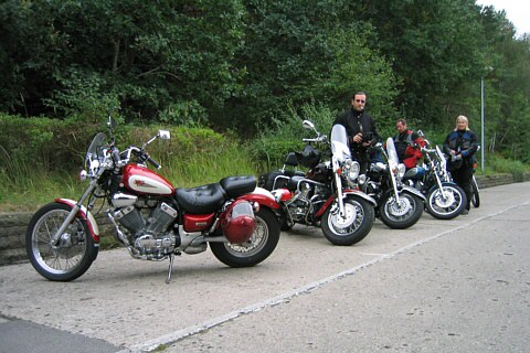 Rügen, Teilnehmer der Virago & Star Motorcycle Group<